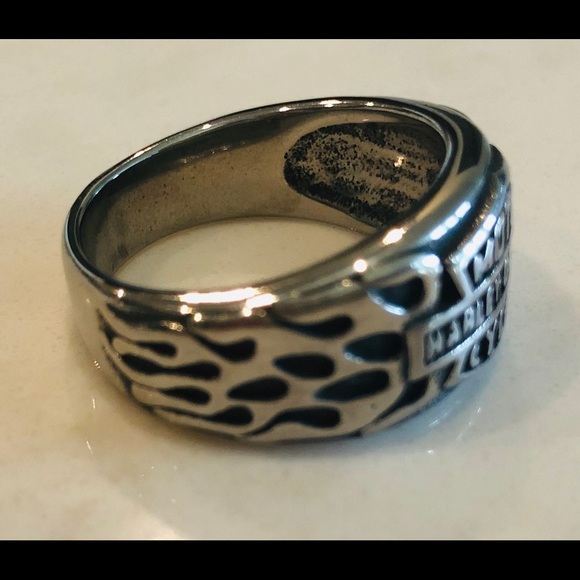 Harley Davidson Mens Ring - Picture 2 of 3
